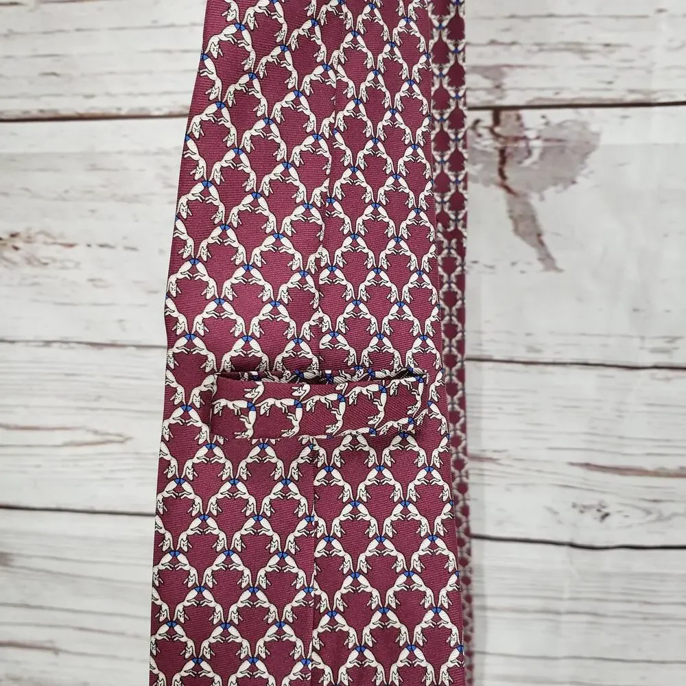 Cremieux Men's 100%Silk Handmade Geometric Neck Tie